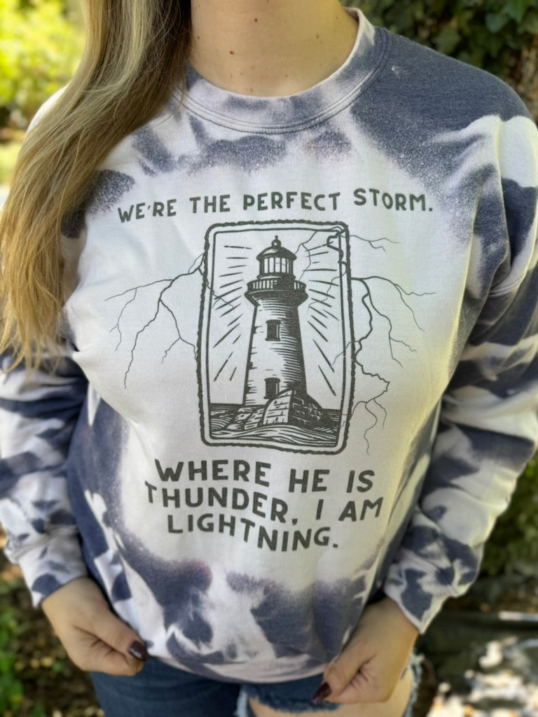 Perfect Storm Crewbeck, for all of Enzo's good girls! Made with a beautifully blended Gildan 50/50 Crewneck that sports unmatched comfort.&nbsp;