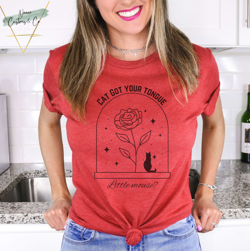 Cat Got Your Tongue Little Mouse Licensed Tee