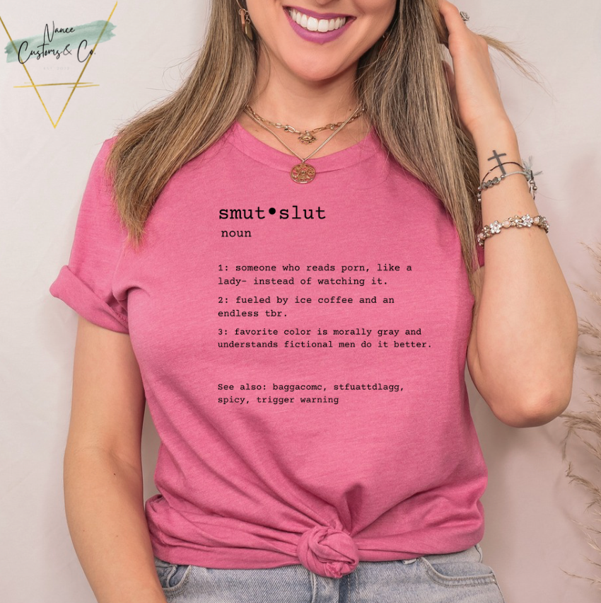 Smut Slut Definition Tee