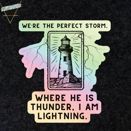 Perfect Storm Licensed Sticker