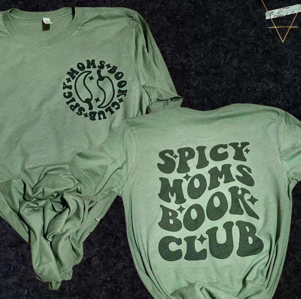 Spicy Moms Book Club Tee